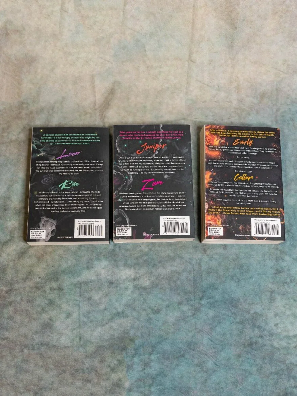 3 Book Set - Her Soul To Take - Souls Trilogy - Harley Laroux - Soft Cover